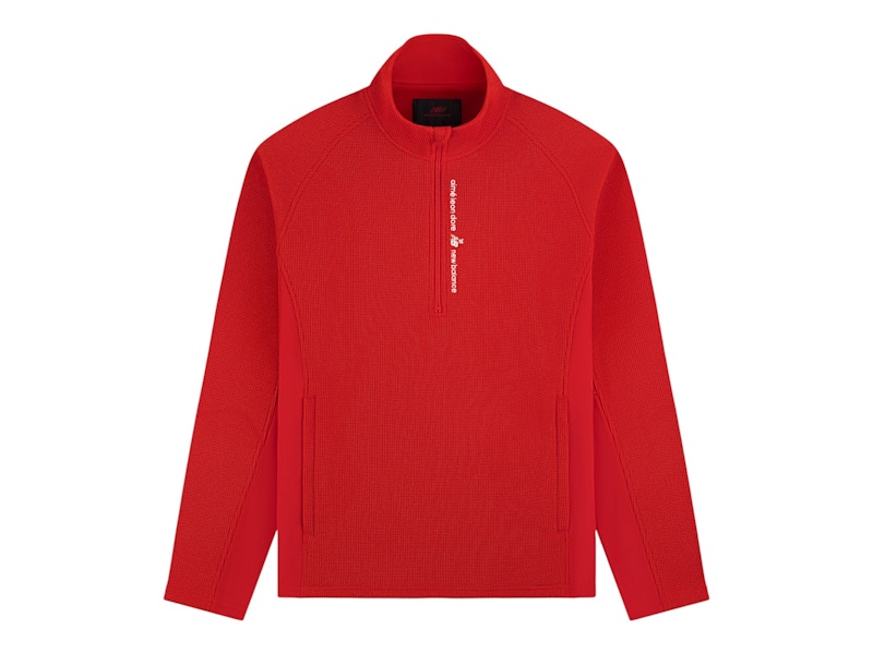 Aime Leon Dore x New Balance 991 Performance Fleece Pullover Aura Orange
