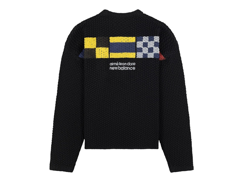 Aime Leon Dore x New Balance 991 Signal Sweater Jet Black