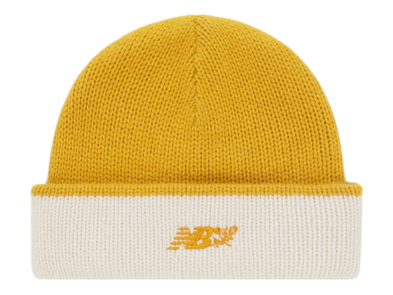 Aime Leon Dore x New Balance 997 Two Tone Wool Beanie Yellow