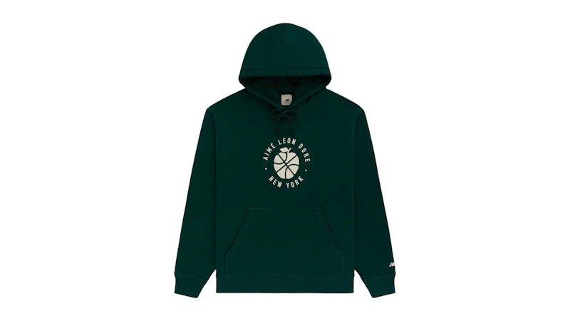 Aime Leon Dore x New Balance SONNY NY Logo Hoodie Green