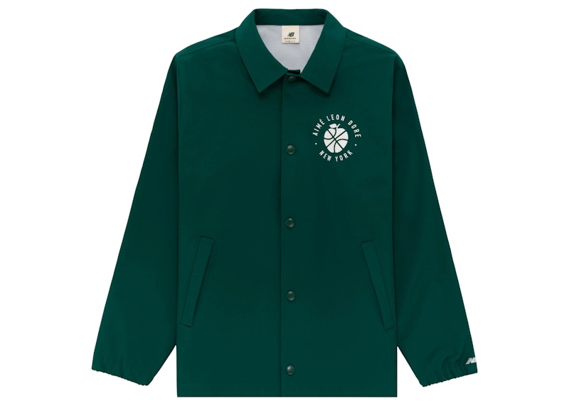 Aime Leon Dore x New Balance Sonny NY Coaches Jacket Green