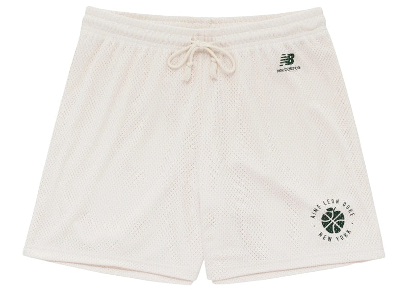 Aime Leon Dore x New Balance Sonny NY Gym Short White