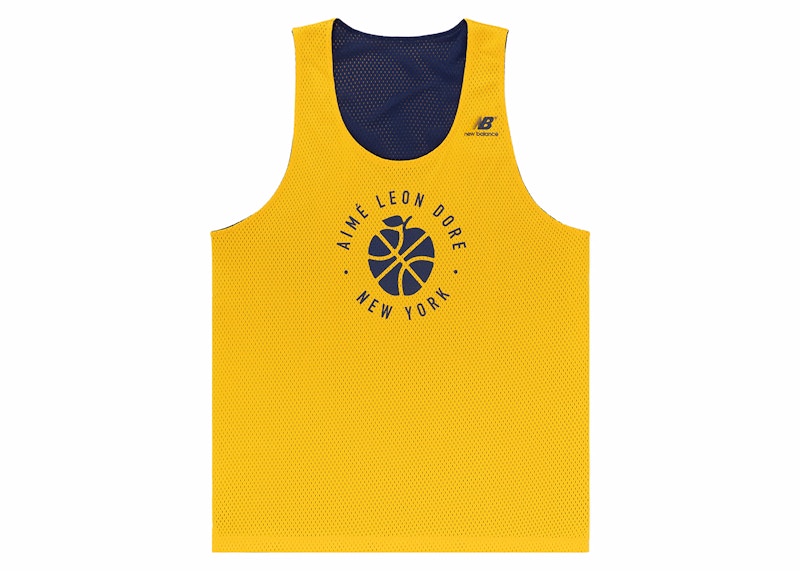 Aime Leon Dore x New Balance Sonny NY Reversible Jersey Navy/Yellow Reversible