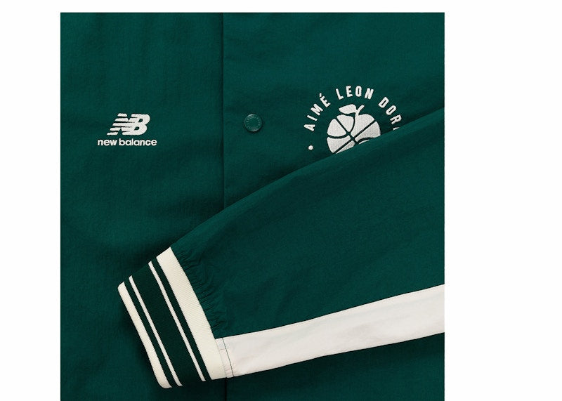 Aime Leon Dore x New Balance Sonny NY Warm Up Jacket Green