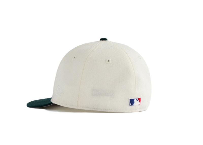 Aime Leon Dore x New Era Dodgers Hat Ivory/Dark Green