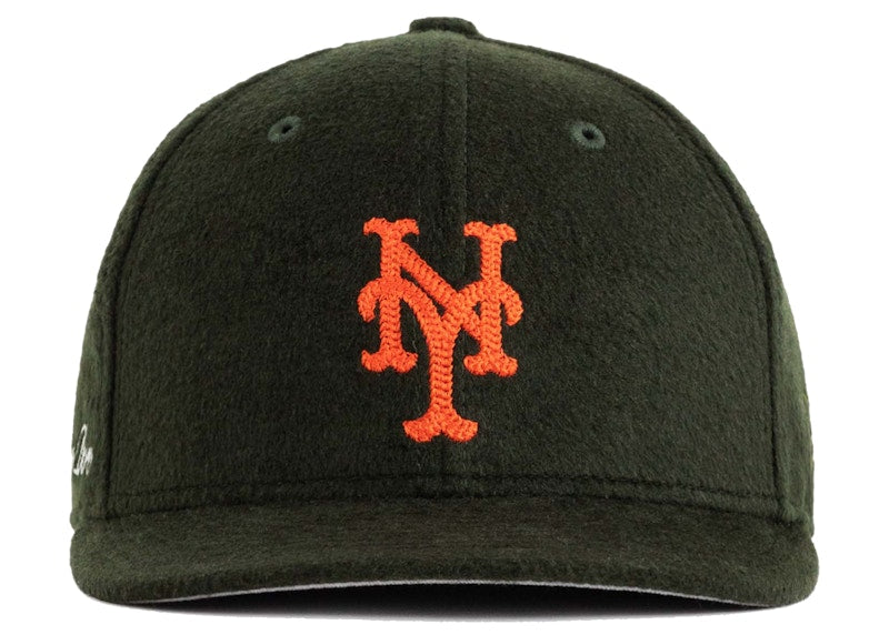 Aime Leon Dore x New Era Moleskin Mets Hat Green