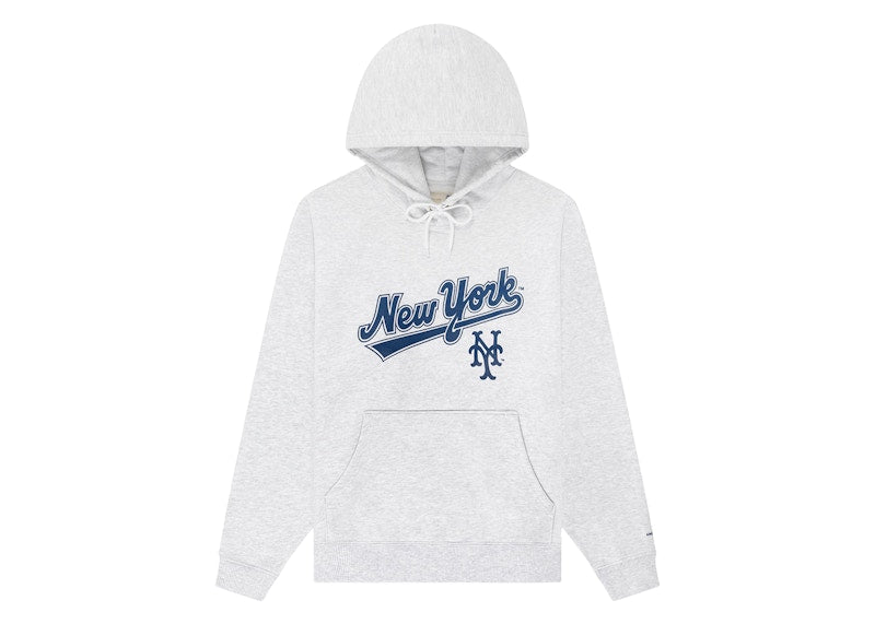 Aime Leon Dore x New York Mets Logo Hoodie Grey