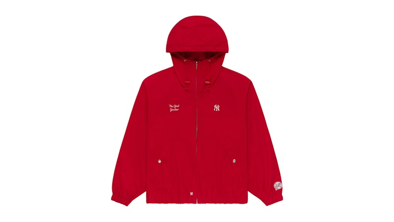 Aime Leon Dore x New York Yankees Lightweight Jacket Red