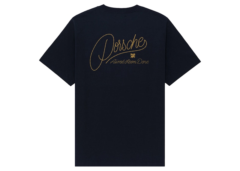 Aime Leon Dore x Porsche 356 Pocket Tee Navy