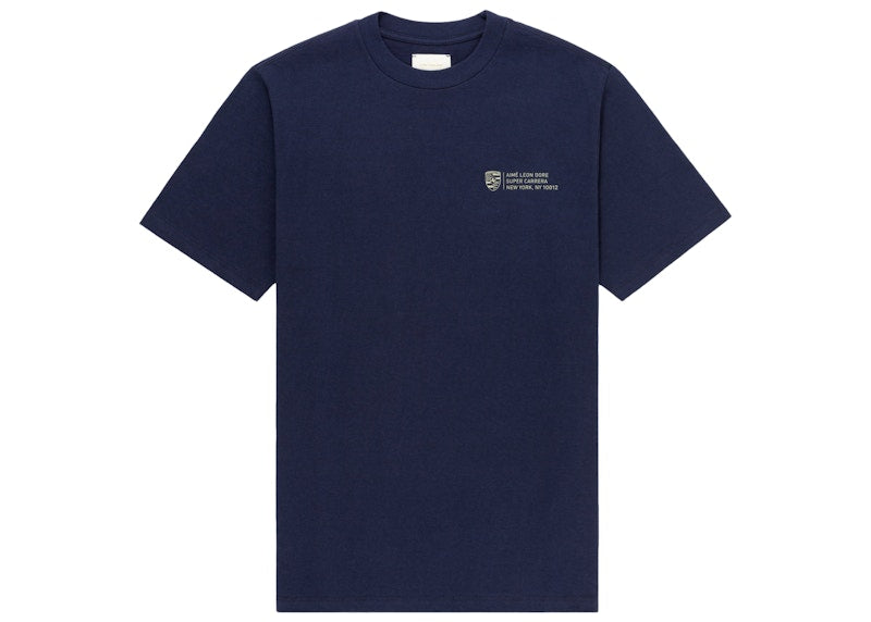Aime Leon Dore x Porsche 911SC Grille Badge T-shirt Navy