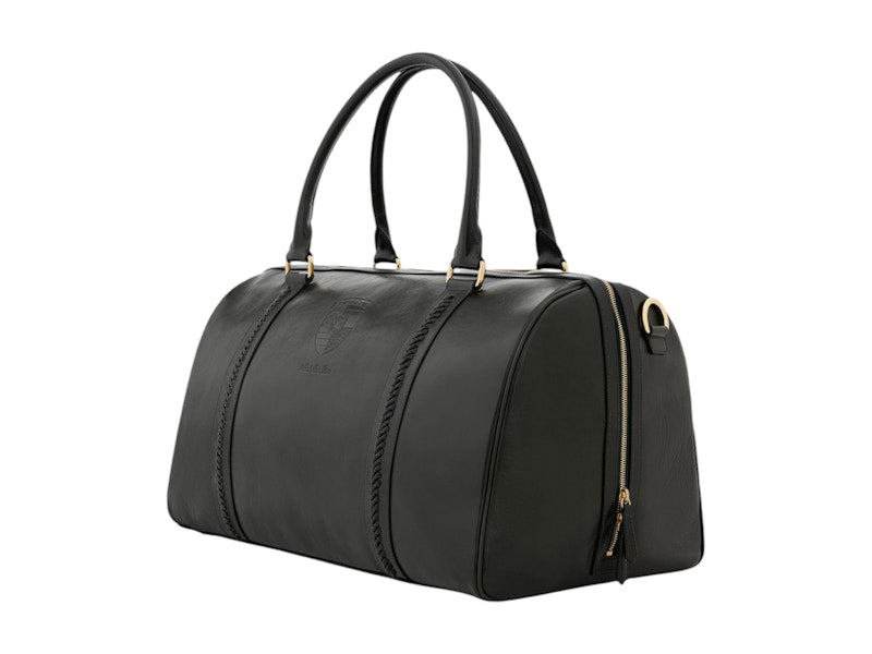 Aime Leon Dore x Porsche 993 Turbo Leather Duffle Bag Green