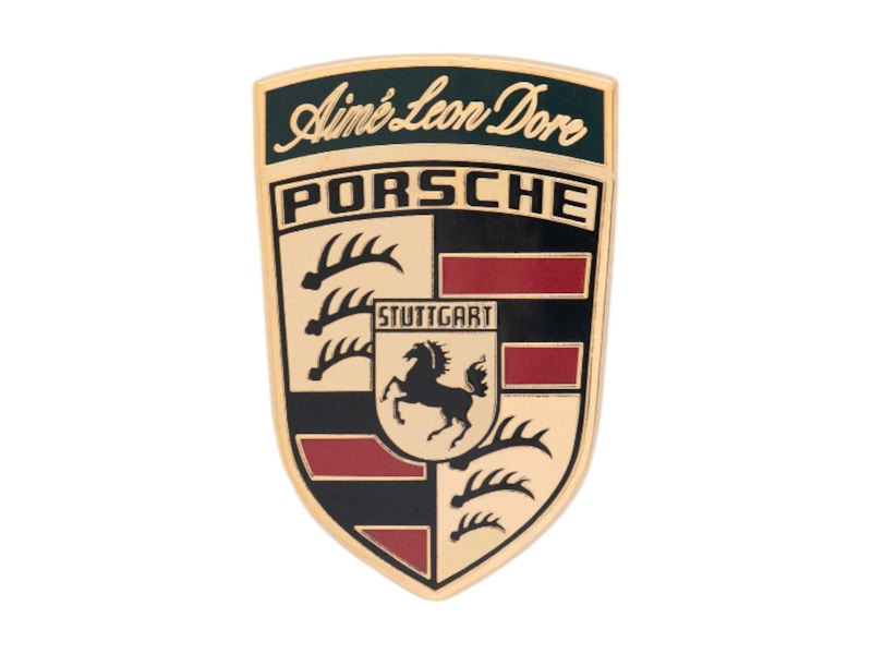 Aime Leon Dore x Porsche 993 Turbo Logo Grille Badge Multicolor