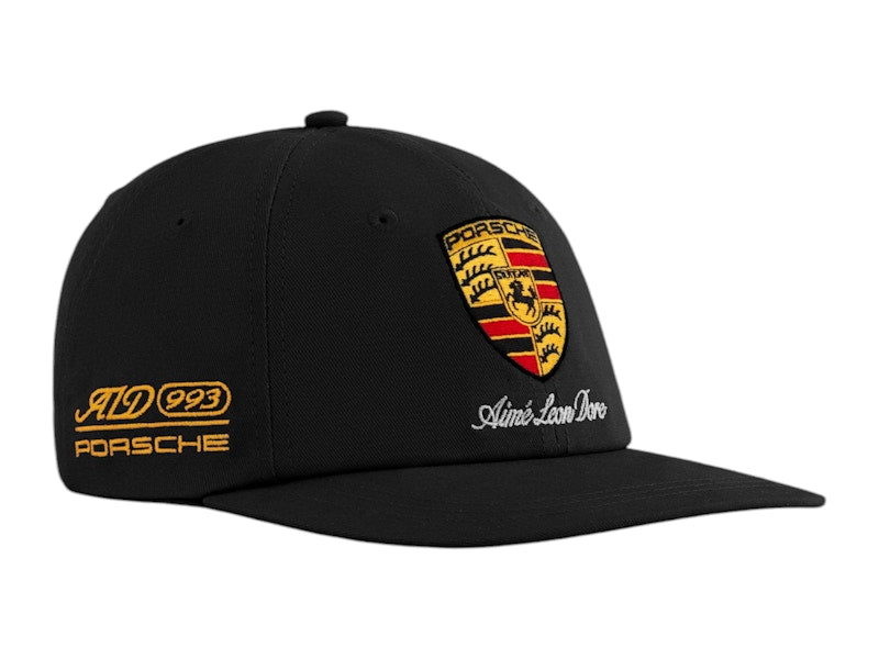 Aime Leon Dore x Porsche 993 Turbo Logo Hat Jet Black