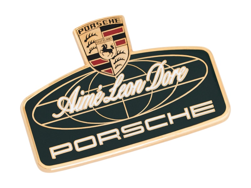 Aime Leon Dore x Porsche 993 Turbo Racing Grille Badge Multicolor