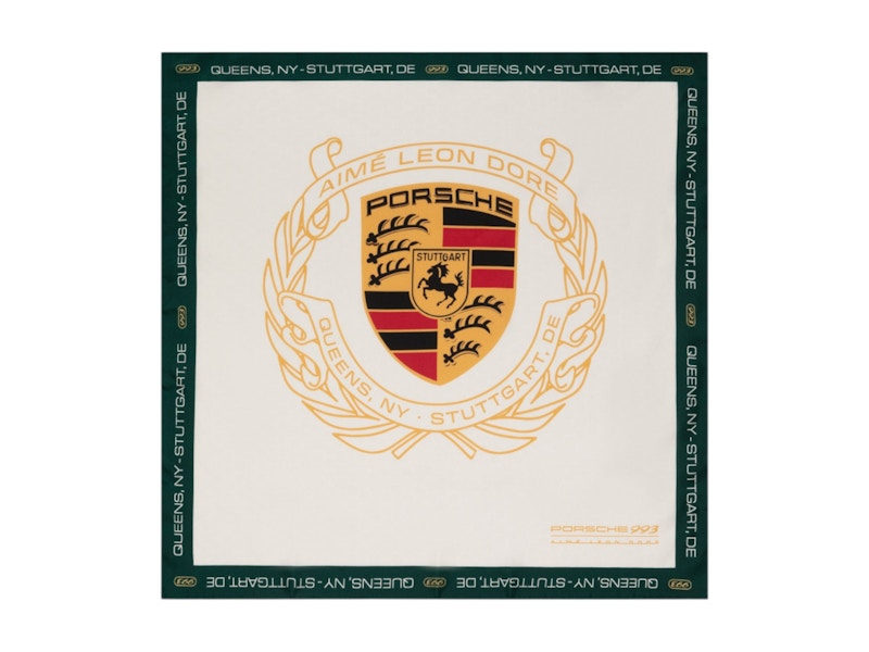Aime Leon Dore x Porsche 993 Turbo Silk Bandana Pristine