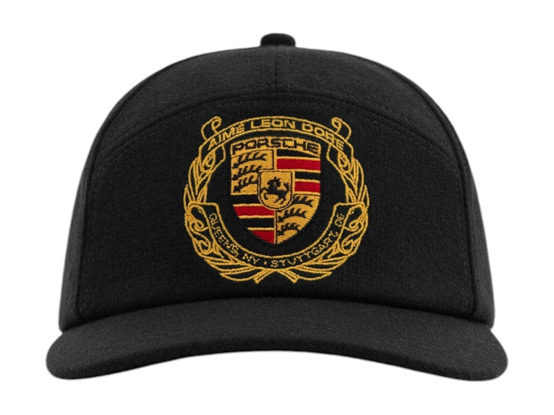Aime Leon Dore x Porsche 993 Turbo Wool Wreath Hat Jet Black