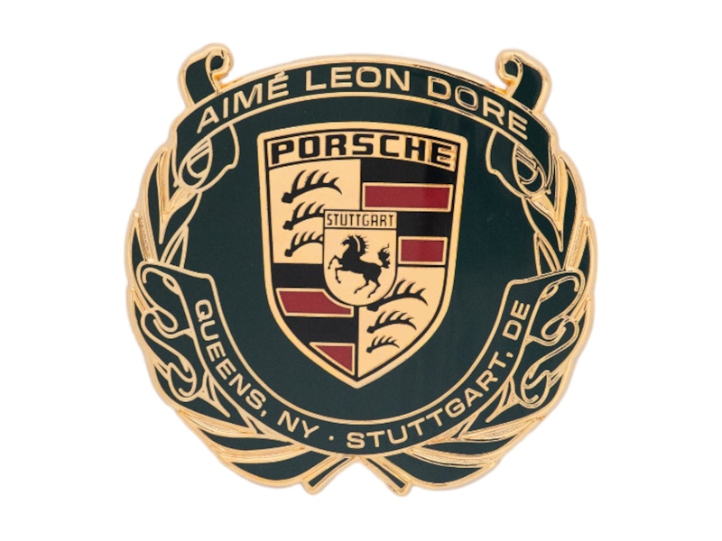 Aime Leon Dore x Porsche 993 Turbo Wreath Grille Badge Multicolor