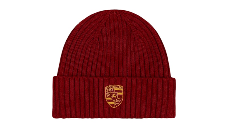 Aime Leon Dore x Porsche Cashmere Beanie Red
