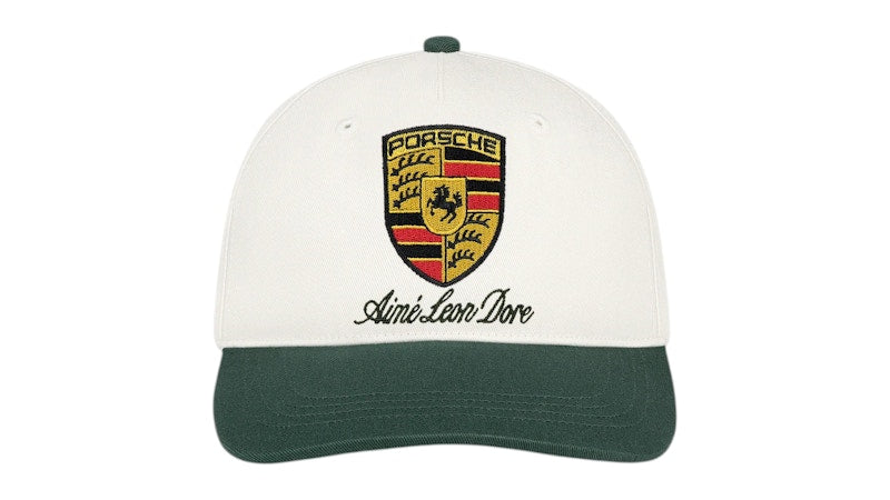 Aime Leon Dore x Porsche Colorblock Logo Hat Cream
