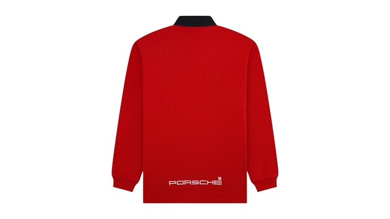 Aime Leon Dore x Porsche Crest Rugby Red