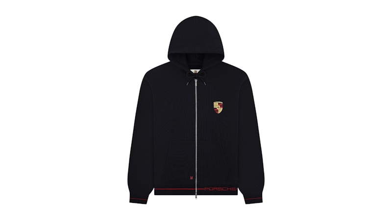 Aime Leon Dore x Porsche Full-Zip Hoodie Black