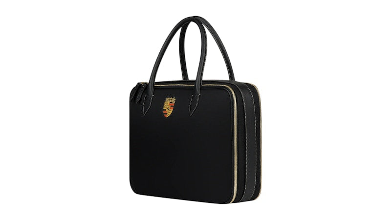Aime Leon Dore x Porsche Nylon Briefcase Black