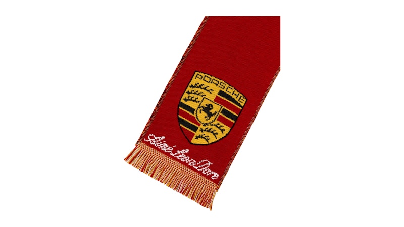 Aime Leon Dore x Porsche Wool Racing Scarf Red
