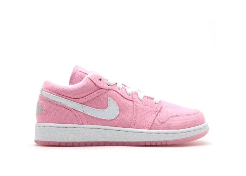 Jordan 1 Canvas Low Pink (GS)