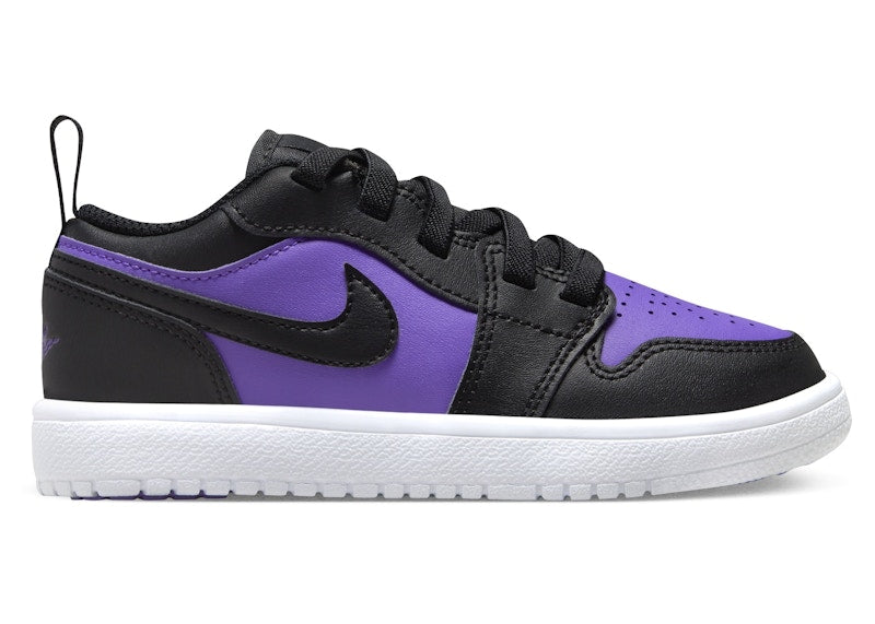 Jordan 1 Low ALT Purple Venom White Black (PS)