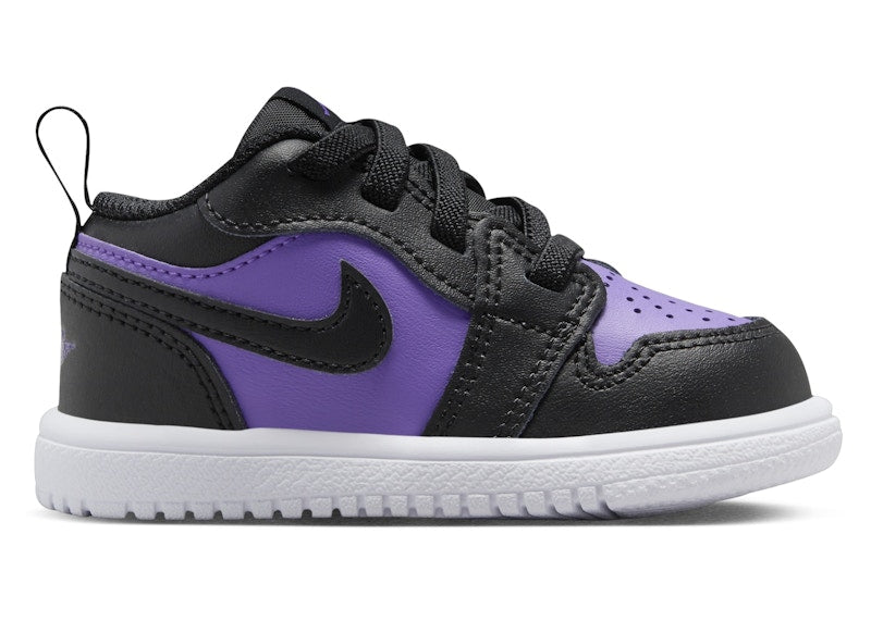 Jordan 1 Low ALT Purple Venom White Black (TD)