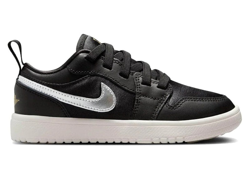 Jordan 1 Low Alt SE Black Silver Sail Gold (PS)