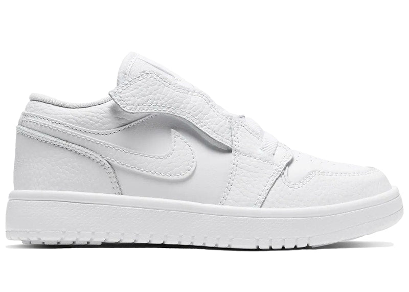 Jordan 1 Low Alt Triple White (PS)