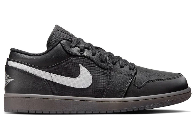 Jordan 1 Low Black White Dark Smoke Grey
