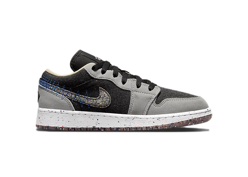 Jordan 1 Low SE Crater Grey Black (GS)
