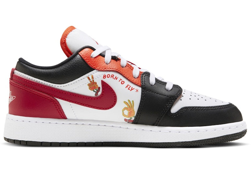 Jordan 1 Low SE Just Skate Gym Red (GS)