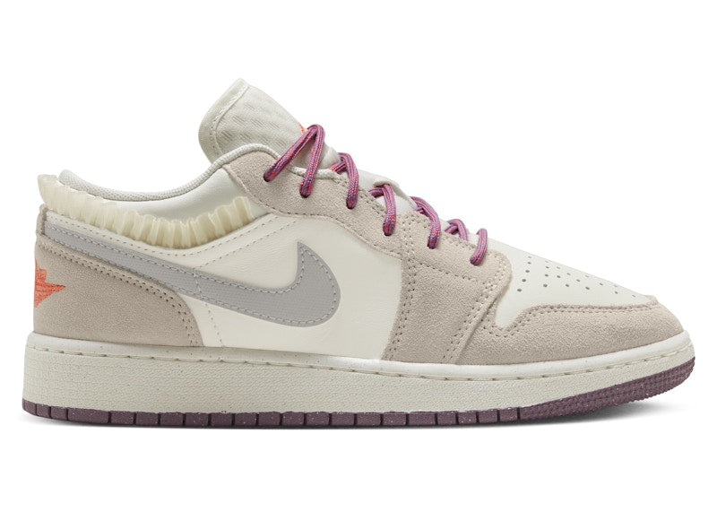 Jordan 1 Low SE Sail Legend Light Brown Violet Dust Neutral Grey (GS)