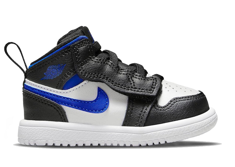 Jordan 1 Mid Alt White Black Racer Blue (TD)
