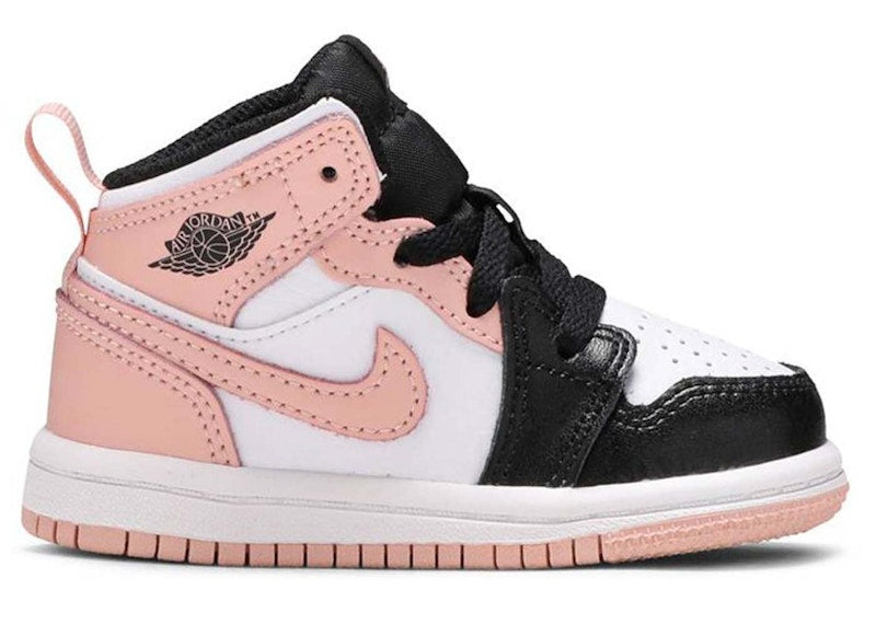 Jordan 1 Mid Arctic Orange Black Toe (TD)