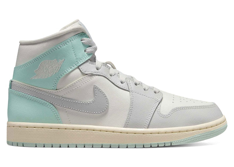 Jordan 1 Mid Football Grey Igloo (Women's)