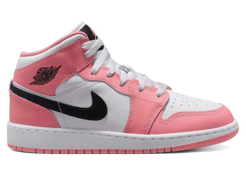 Jordan 1 Mid Pink Gaze (GS)