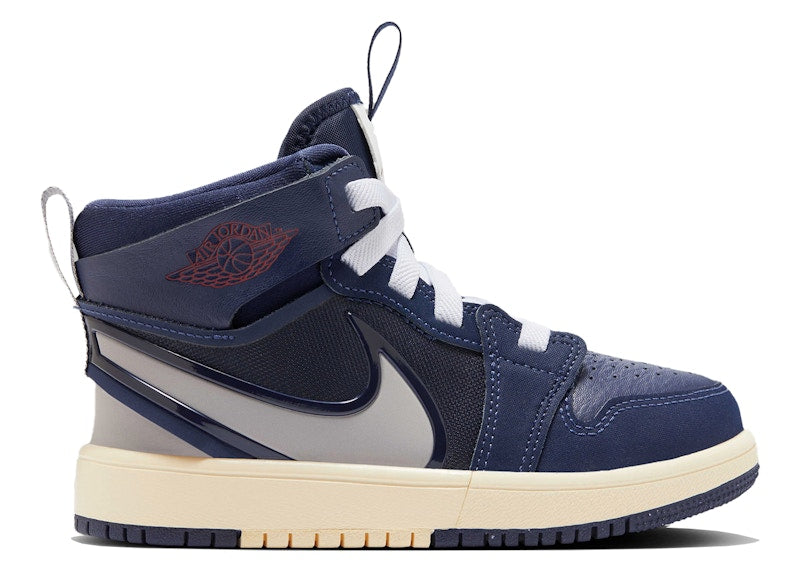 Jordan 1 Mid RM EasyOn Midnight Navy Varsity Red Muslin Atmosphere Grey (PS)