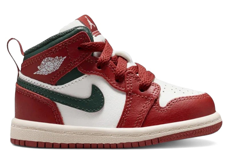 Jordan 1 Mid Redstone Midnight Green (TD)