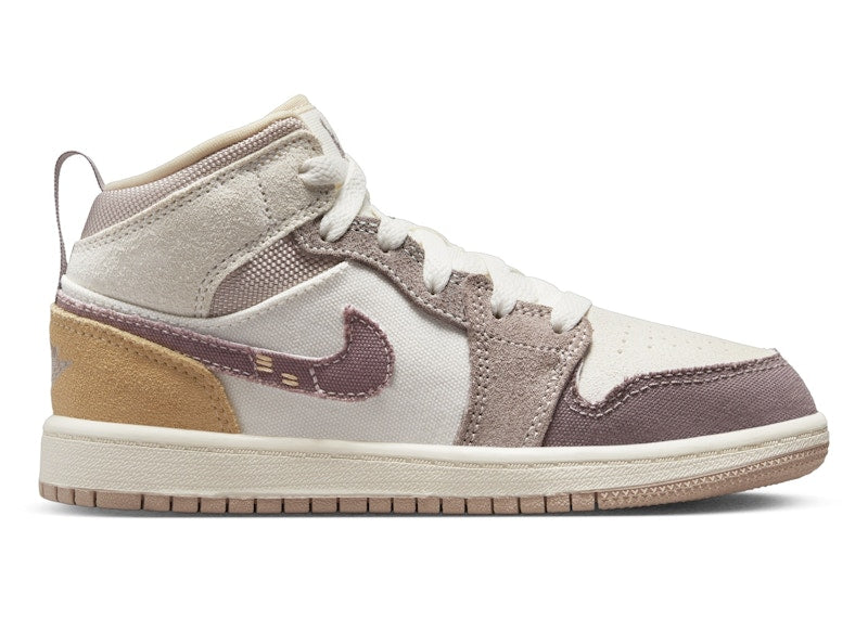 Jordan 1 Mid SE Craft Sail Fossil Stone Celestial Gold Taupe Haze (PS)