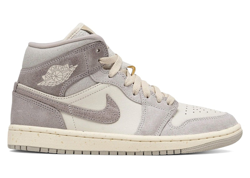 Jordan 1 Mid SE Light Iron Ore Enigma Stone (Women's)