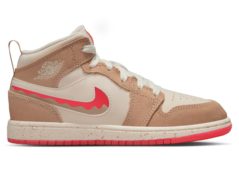 Jordan 1 Mid SE Peanut Butter & Jelly (PS)