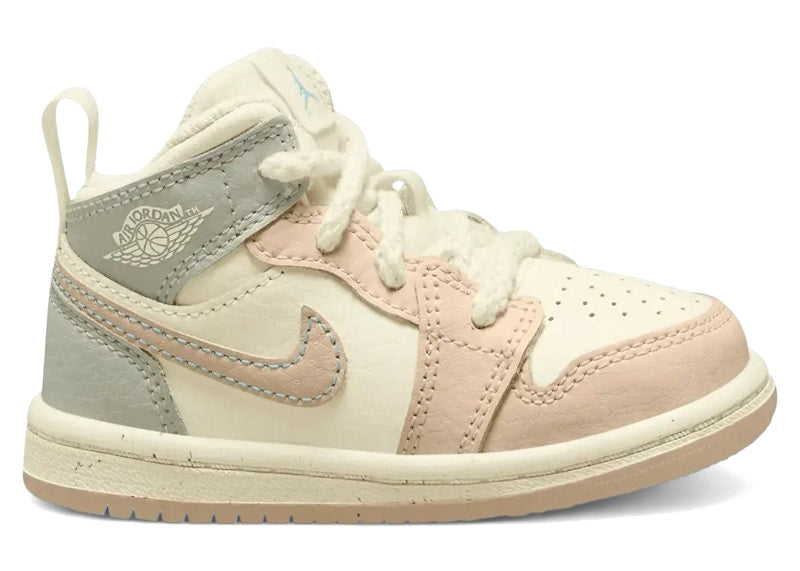 Jordan 1 Mid SE White Sea Glass Guava Ice (TD)