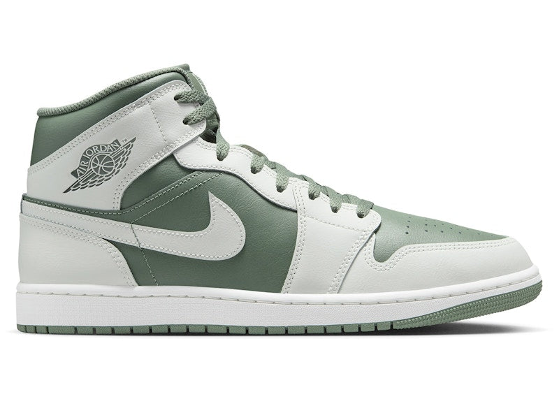 Jordan 1 Mid Summit White Vintage Lichen