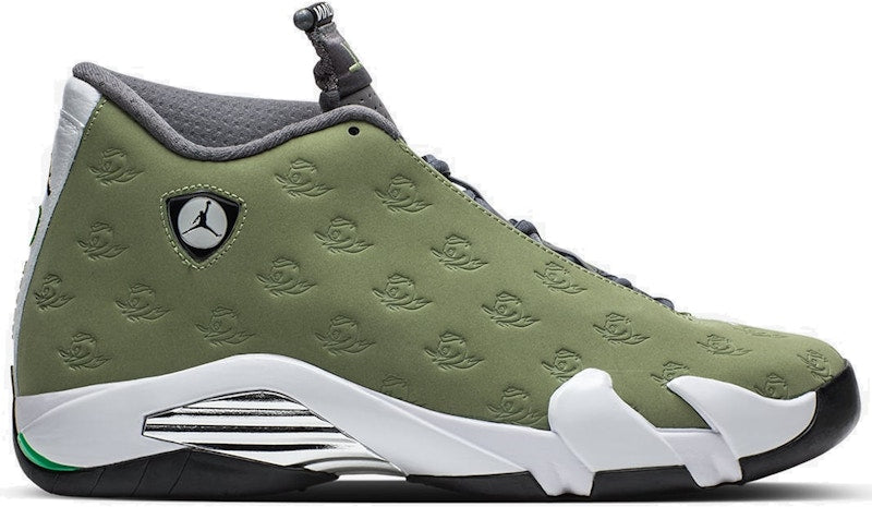 Jordan 14 Retro Oregon Ducks PE Green
