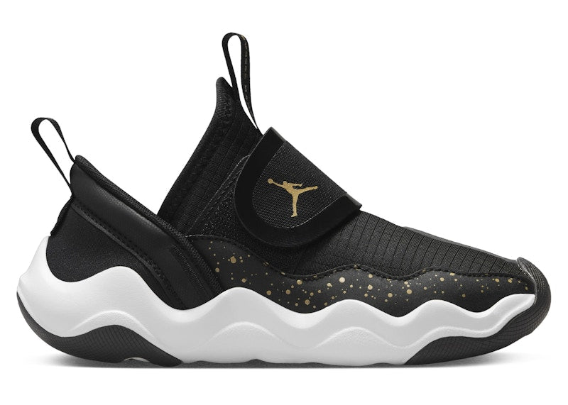 Jordan 23/7 Black White Metallic Gold (PS)