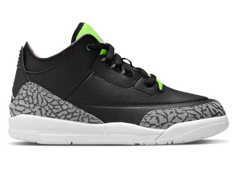 Jordan 3 Retro Electric Green (PS)